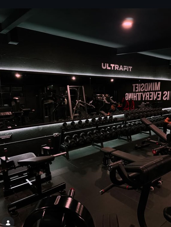 Gym aesthetics photography